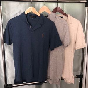 Bundle of 3 like new RL Ralph Lauren Polos